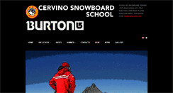 Desktop Screenshot of cervinosnowboardschool.com